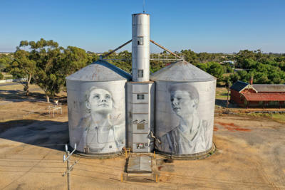 Rupanyup Silo Art